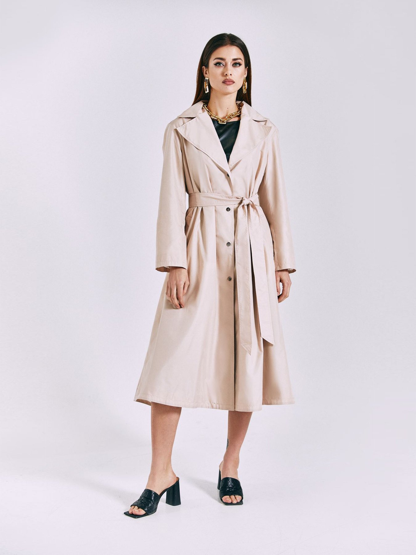 Тренч VOVK модель 010991 лате Фото