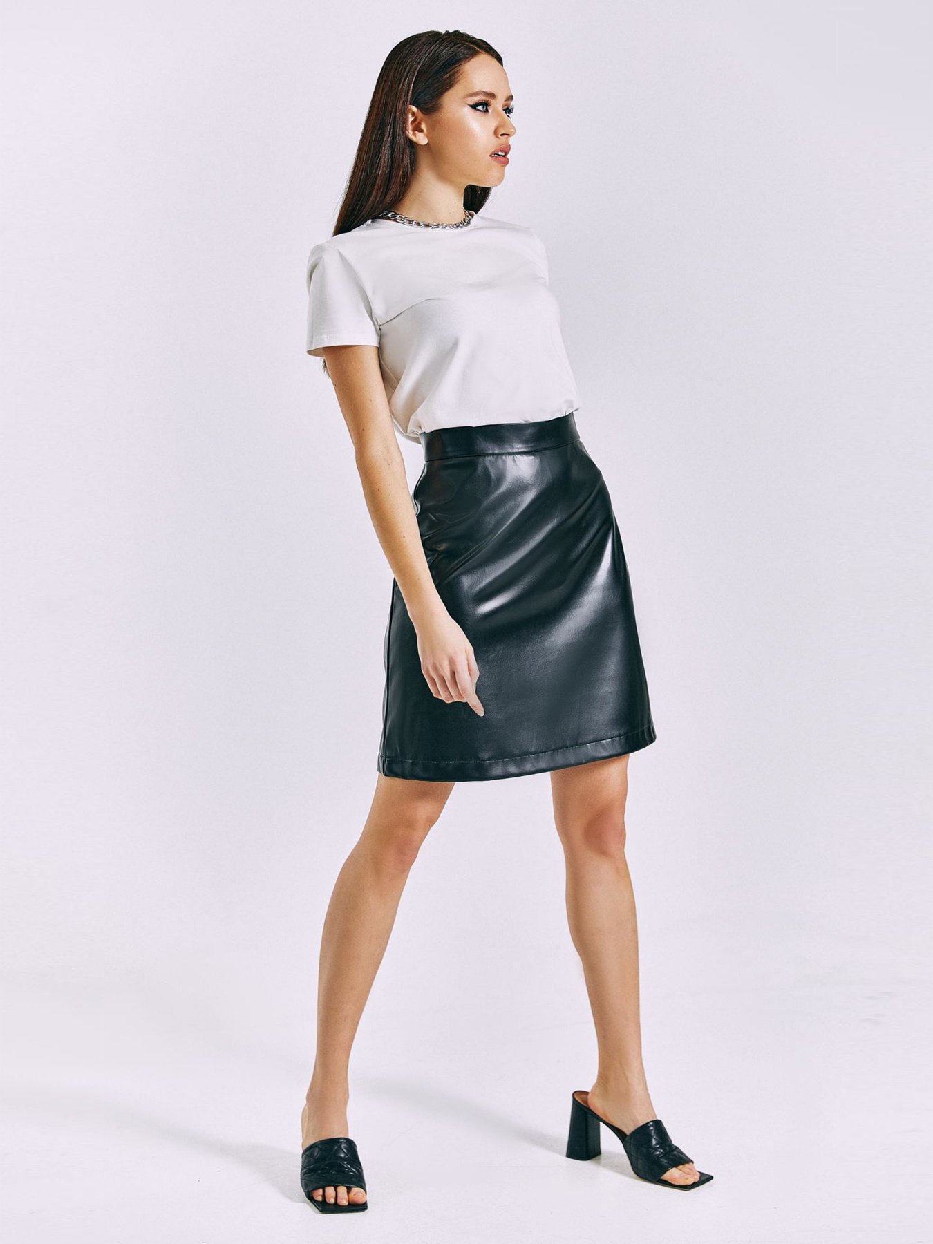 Юбки VOVK модель 010513 чорний Фото