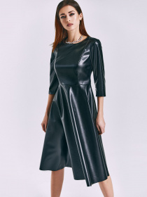 Платья VOVK модель 010688 чорний Фото