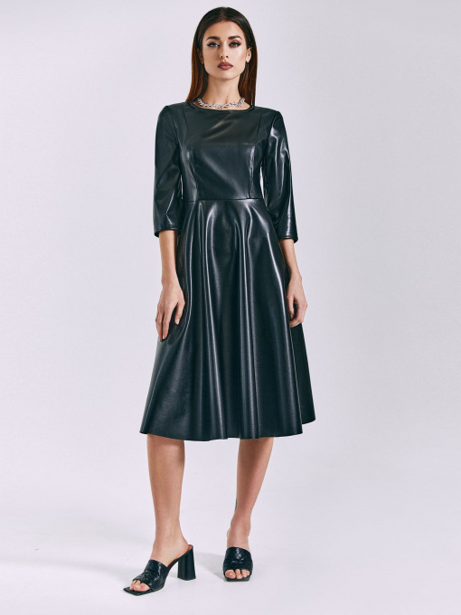 Платья VOVK модель 010688 чорний Фото