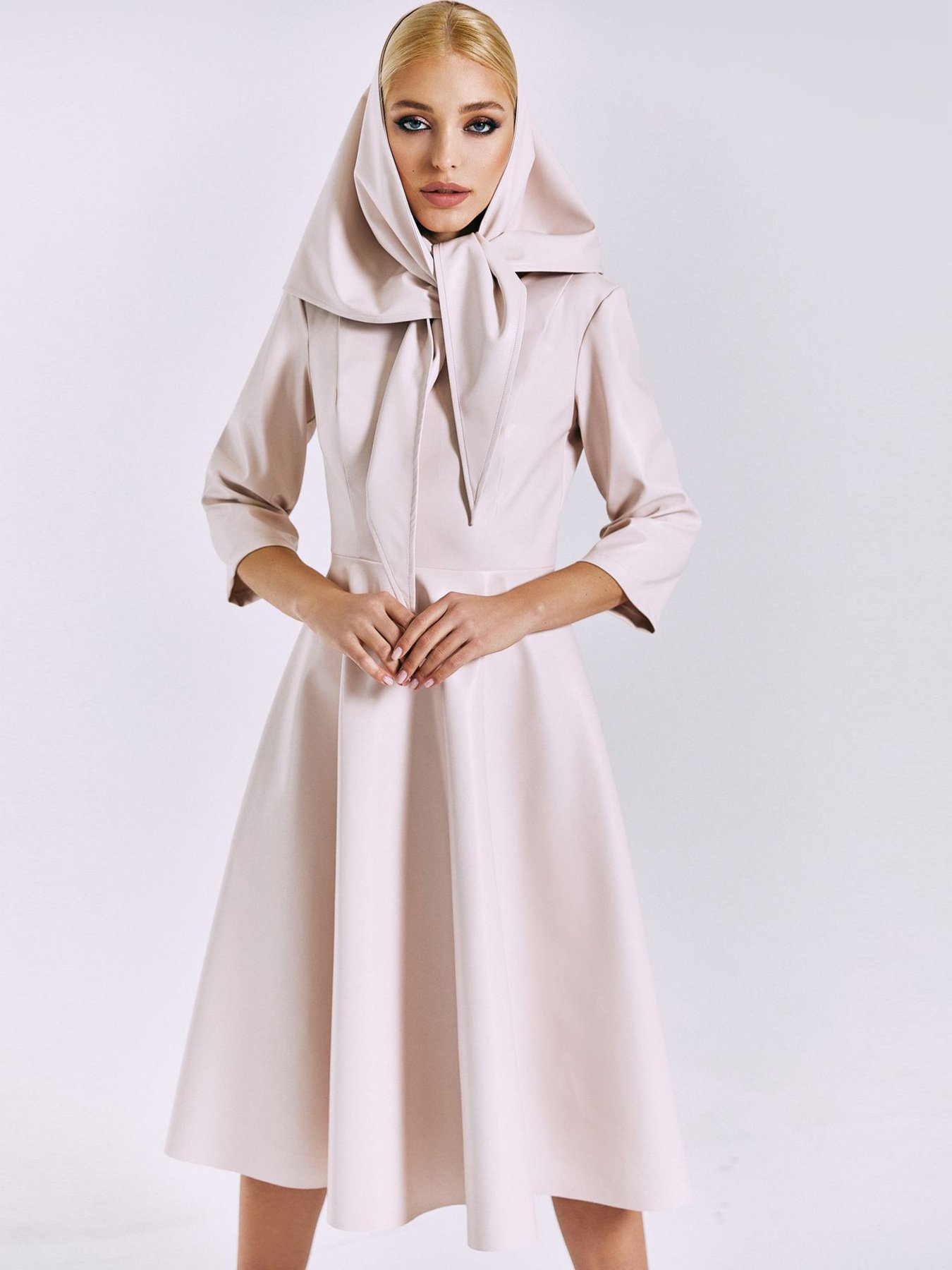 Платья VOVK модель 010689 рожевий Фото