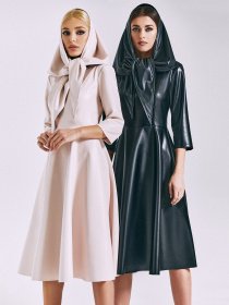 Платья VOVK модель 010689 рожевий Фото