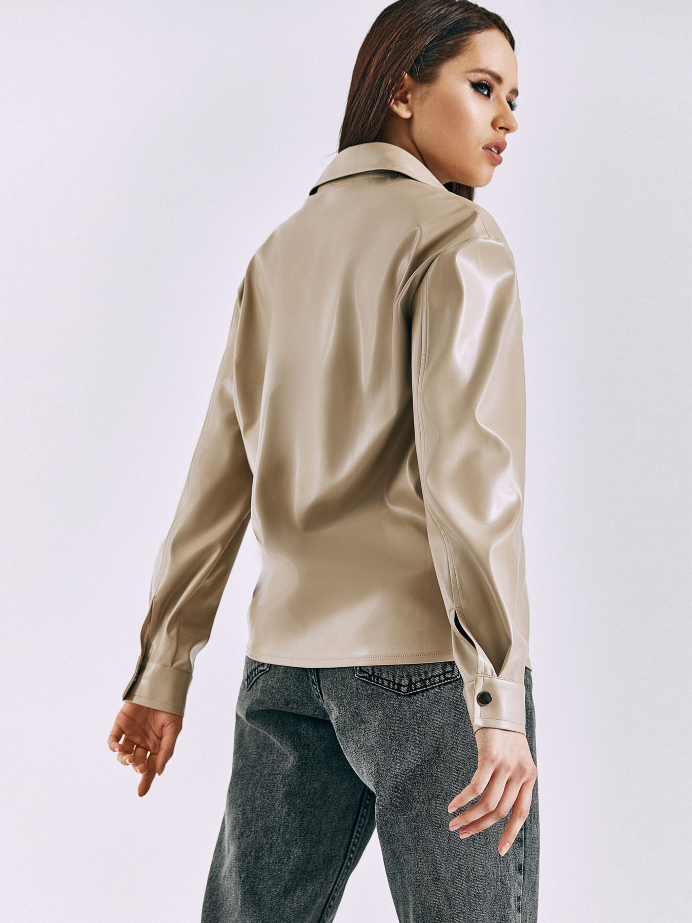 Сорочка повсякденна VOVK модель 010693 лате Фото