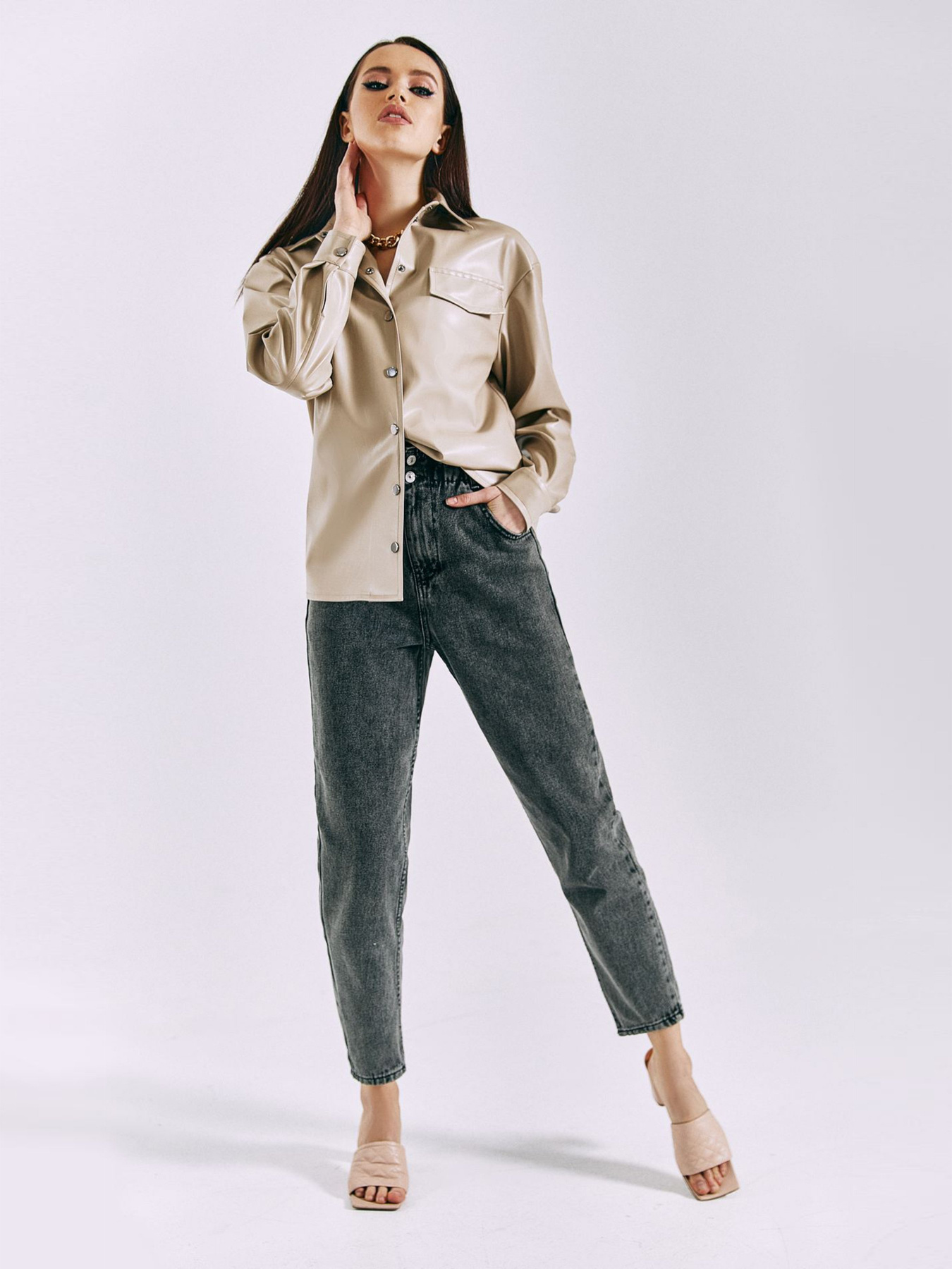 Сорочка повсякденна VOVK модель 010693 лате Фото