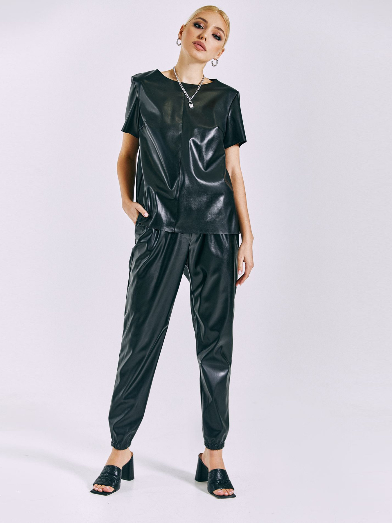 Повсякденні штани VOVK модель 010731 чорний Повсякденні штани VOVK модель 010731 чорний Фото