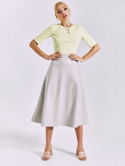 Юбки VOVK модель 010881 графіт Фото