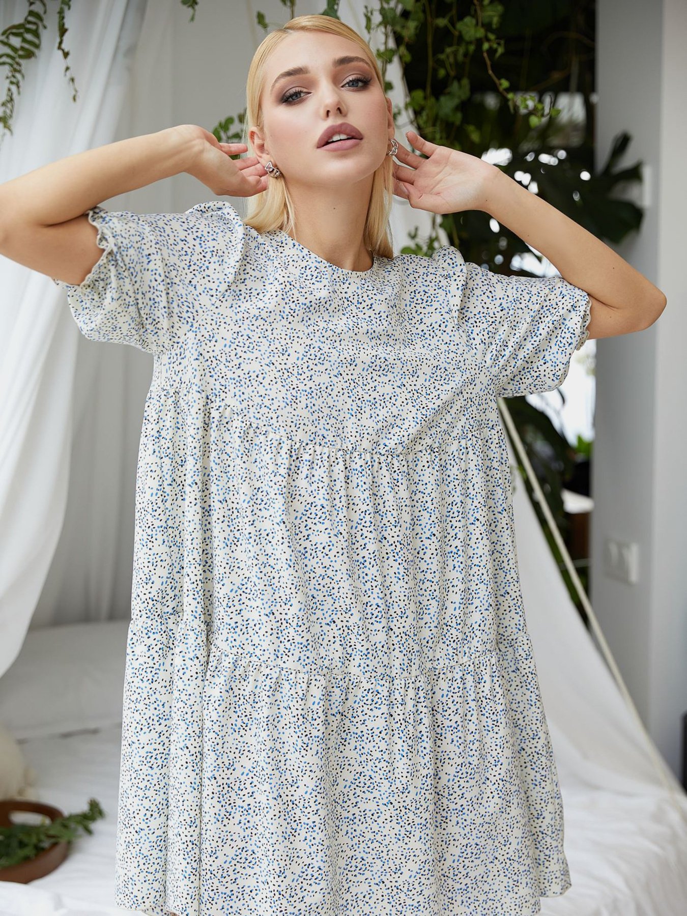 Сукні VOVK модель 09590 ванільний Фото