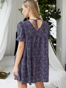 Платья VOVK модель 09591 темно-синій Фото