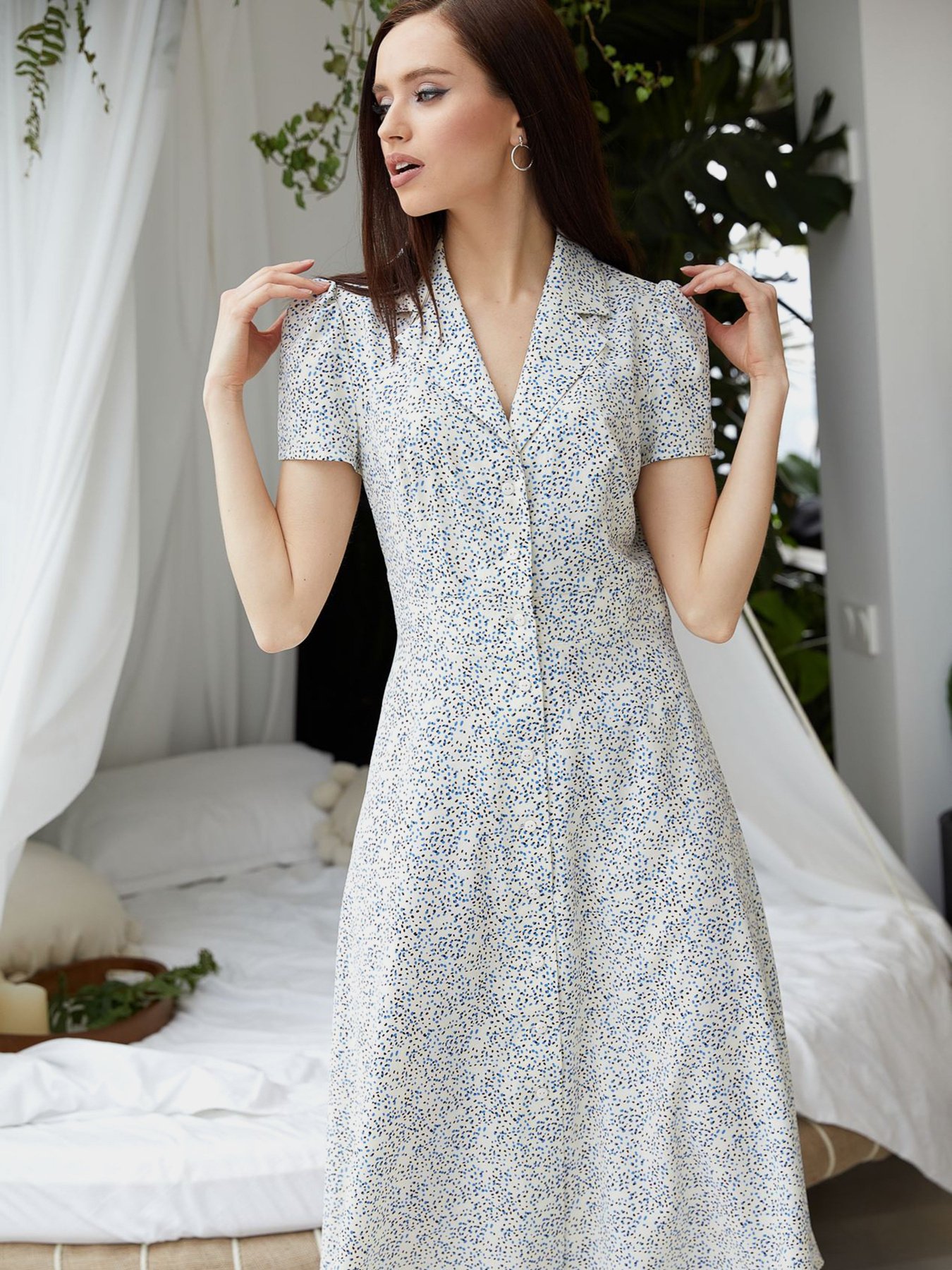 Сукні VOVK модель 09831 ванільний Фото