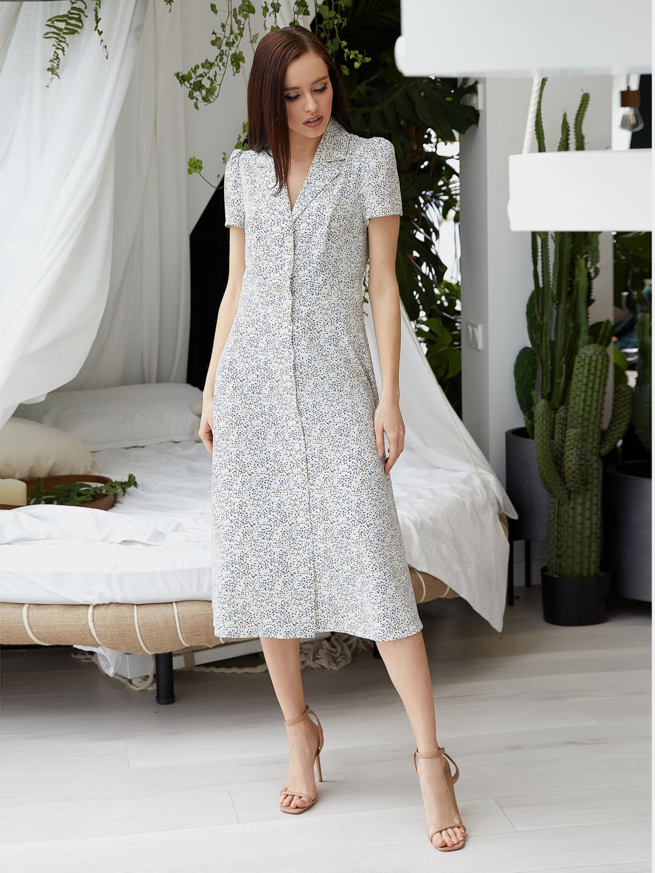 Сукні VOVK модель 09831 ванільний Фото