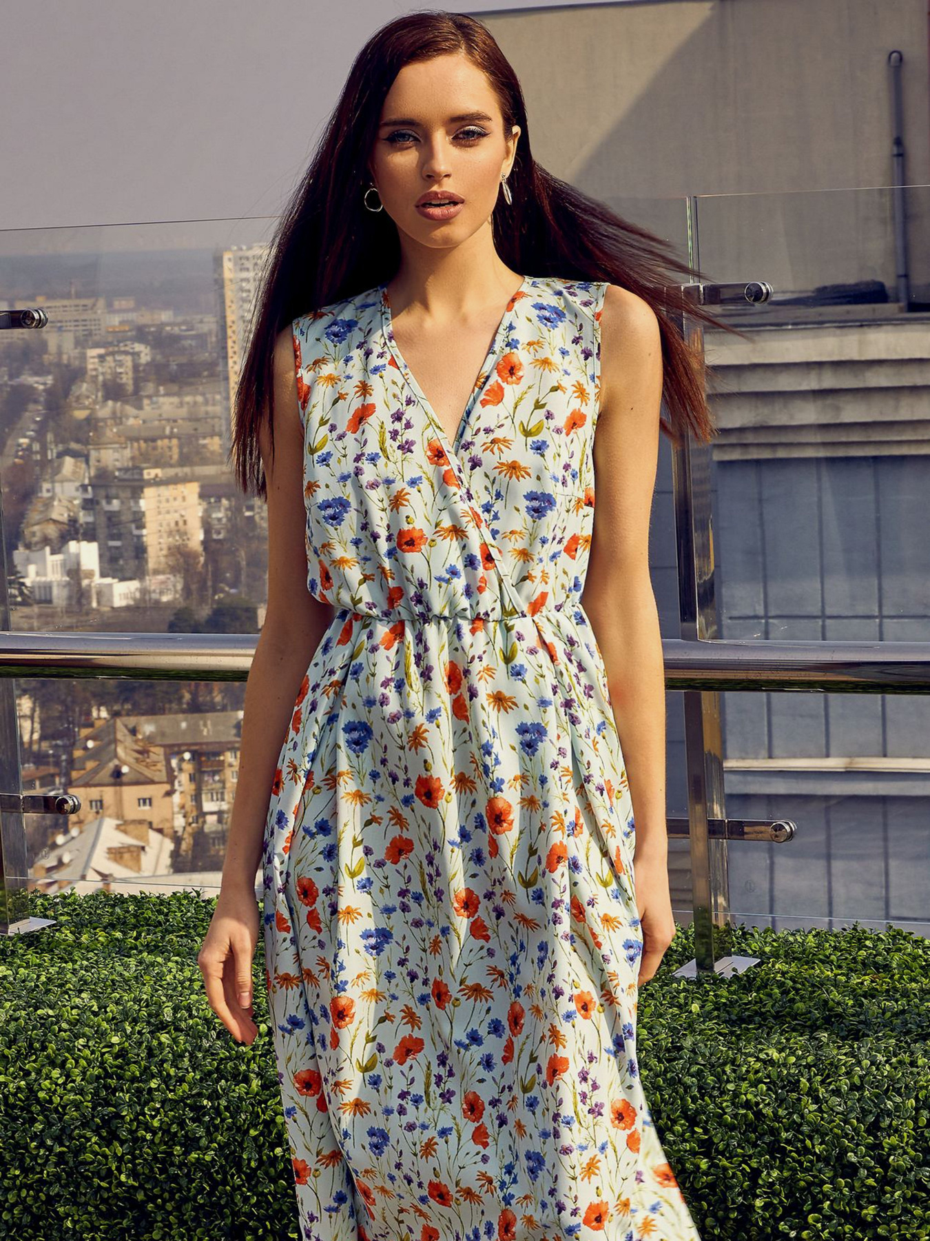 Сукні VOVK модель 010893 квіти Фото