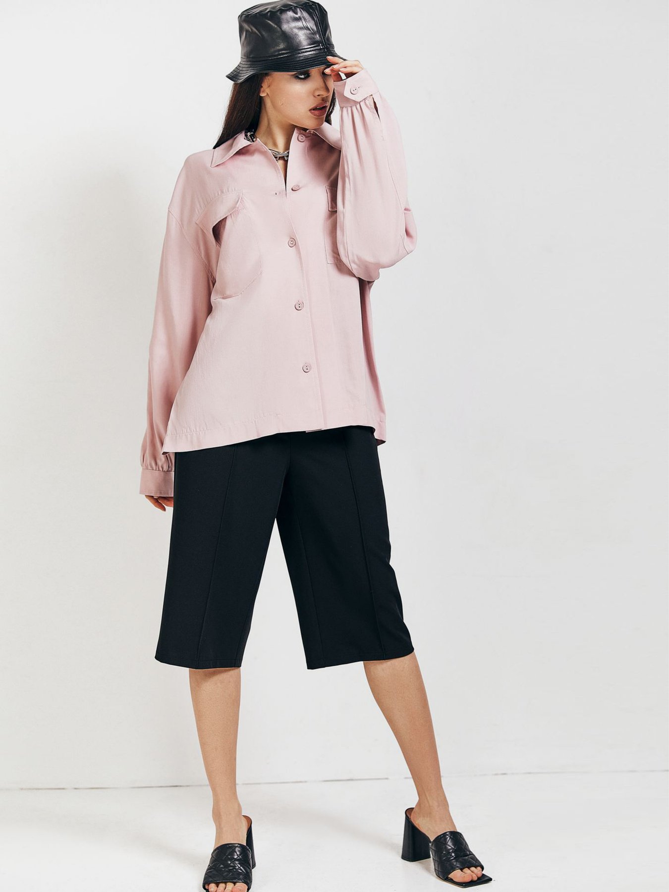 Сорочка VOVK модель 010930 фрезовий Фото