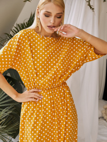 Сукні VOVK модель 011008 гірчичний Фото