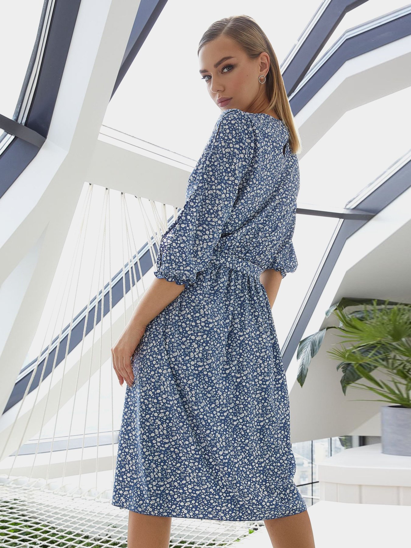 Сукні VOVK модель 011101 блакитний Фото