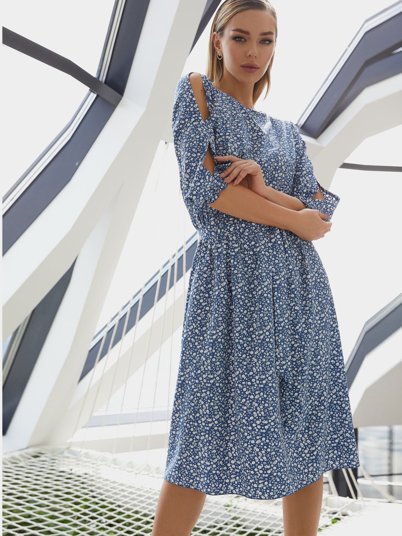 Сукні VOVK модель 011101 блакитний Фото