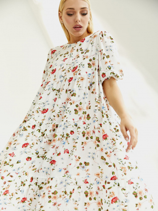 Платья VOVK модель 011189 квіти Фото