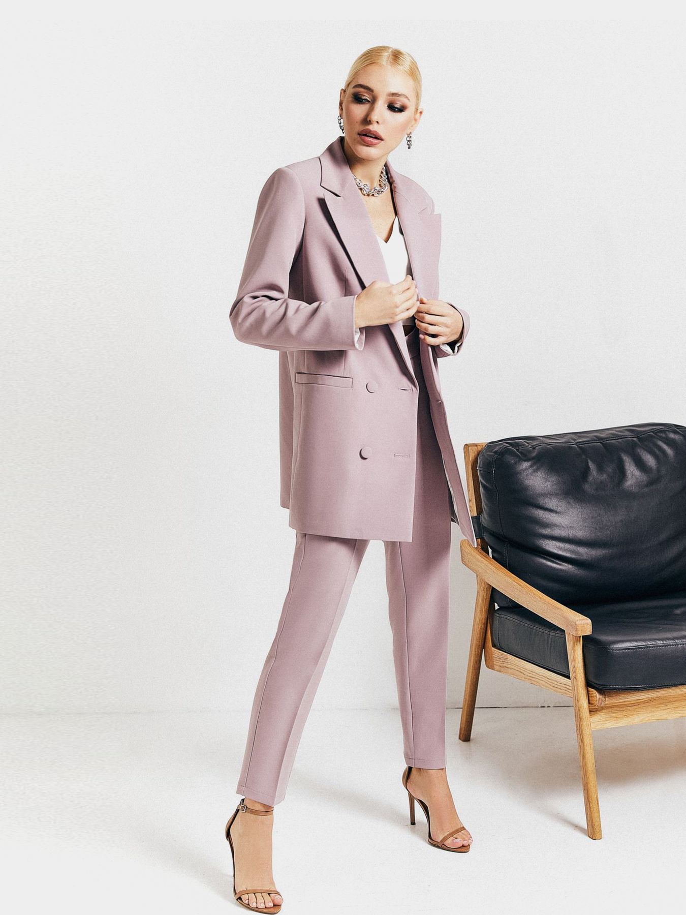 Жакет VOVK модель 010918 фрезовий Жакет VOVK модель 010918 фрезовий Фото