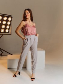 Штани повсякденні VOVK модель 07563 св.графітовий Фото