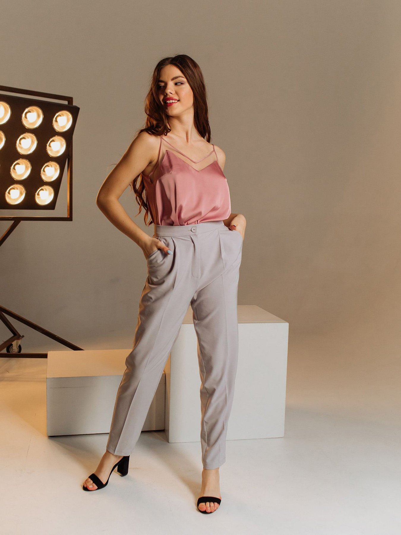 Повседневные штаны VOVK модель 07563 св.графітовий Фото