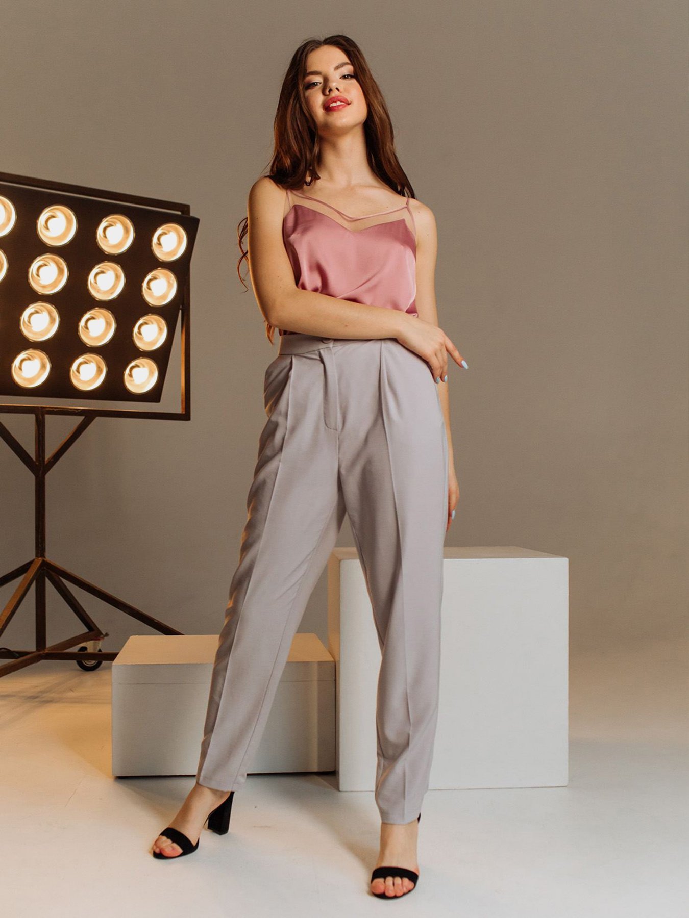 Повседневные штаны VOVK модель 07563 св.графітовий Фото