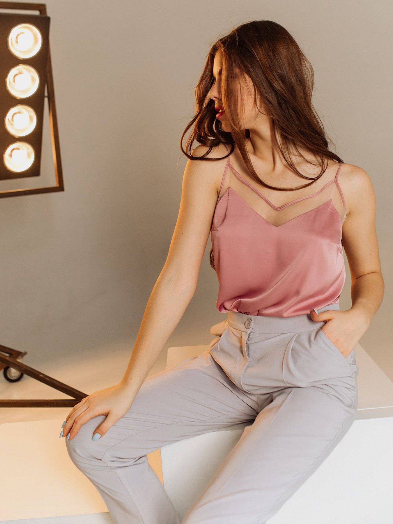 Повседневные штаны VOVK модель 07563 св.графітовий Фото