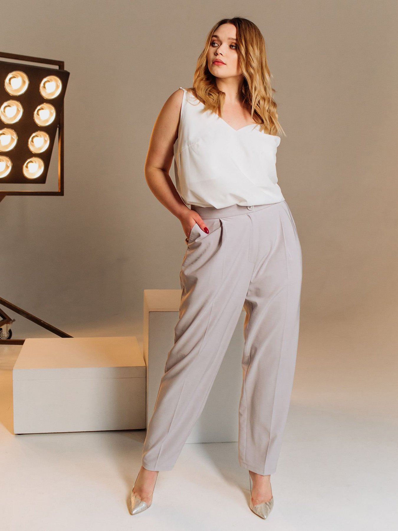 Штани повсякденні VOVK модель 07564 графітовий Фото