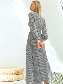 Сукні VOVK модель 08816 смужка Фото