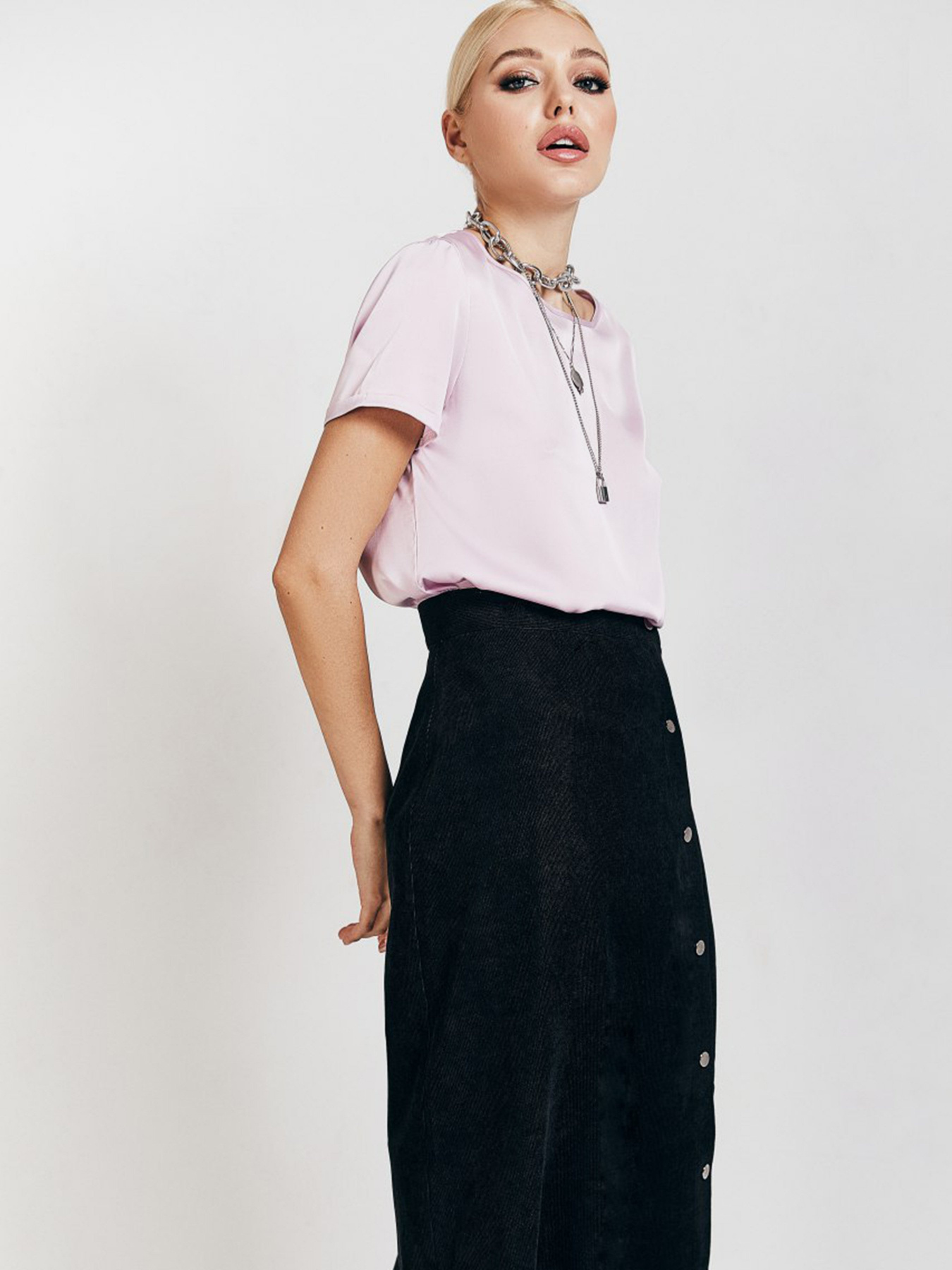 Футболки и поло VOVK модель 010965 бузково-рожевий Фото