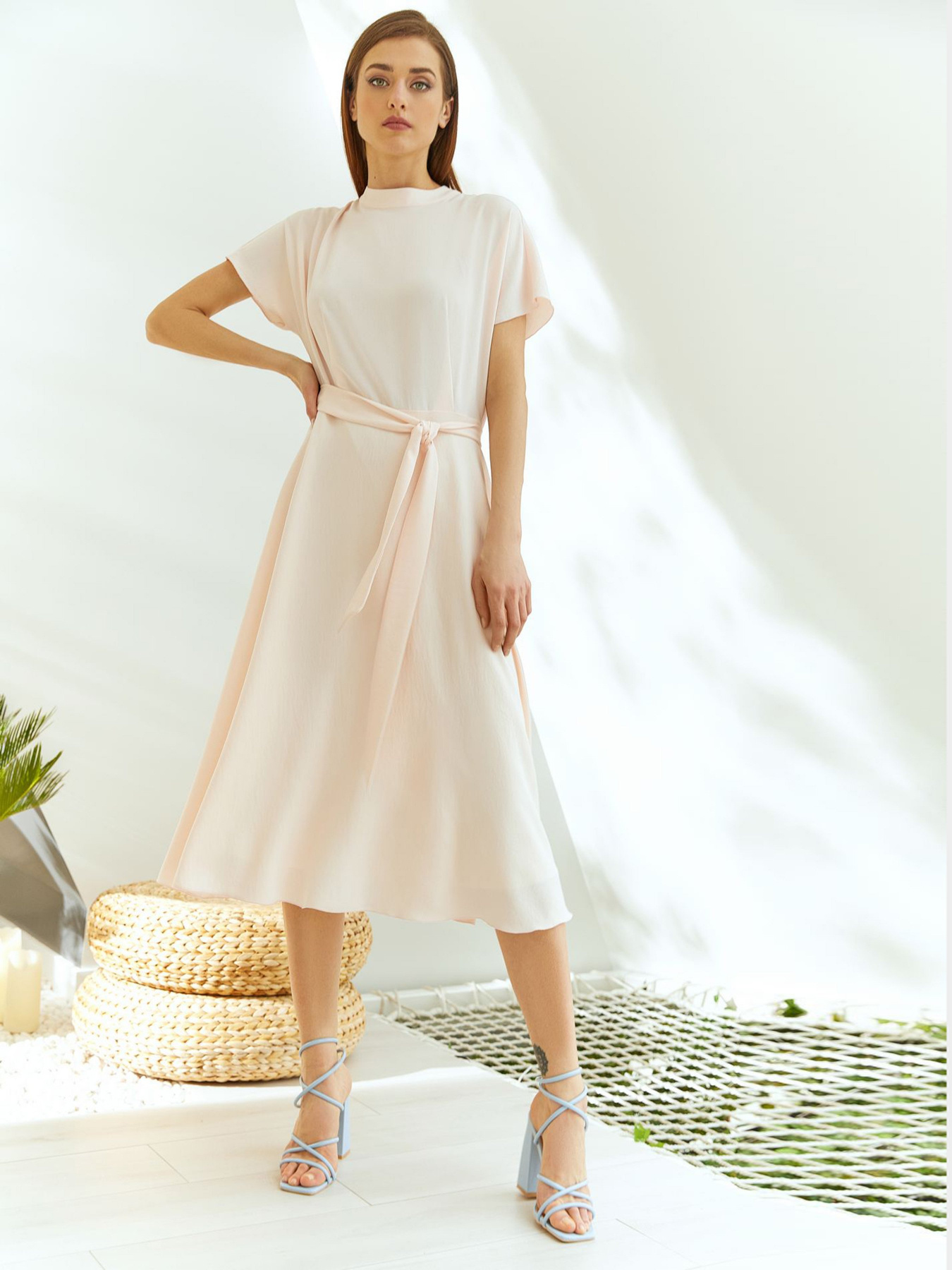 Сукні VOVK модель 010912 персиковий Фото