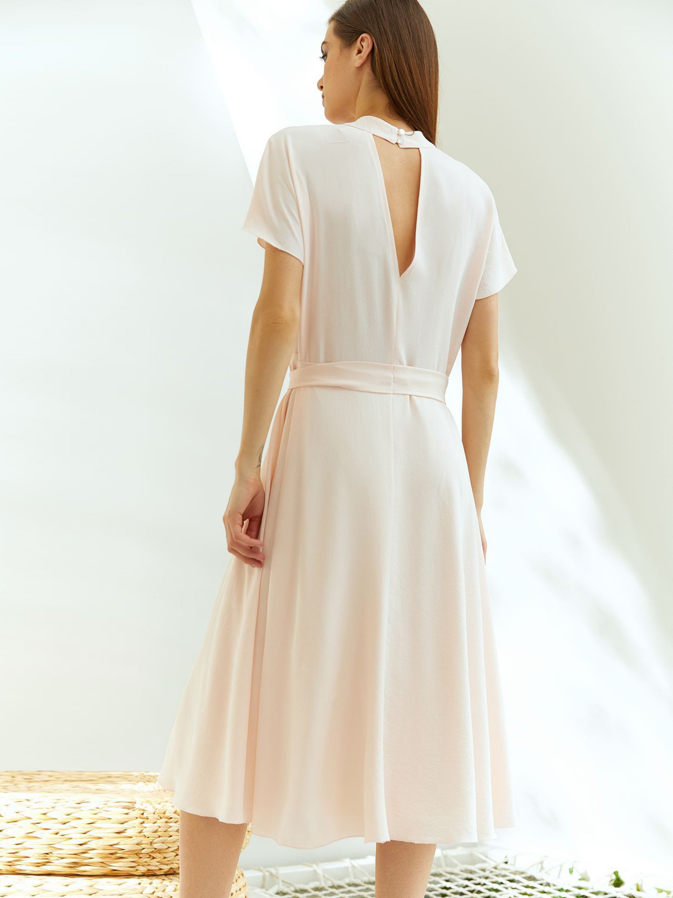 Сукні VOVK модель 010912 персиковий Фото