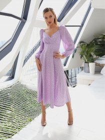Сукні VOVK модель 011083 лавандовий Фото