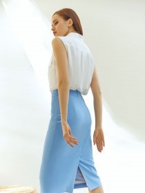 Юбки VOVK модель 011105 блакитний Фото