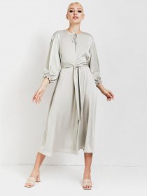 Платья VOVK модель 010976 шалфей Фото