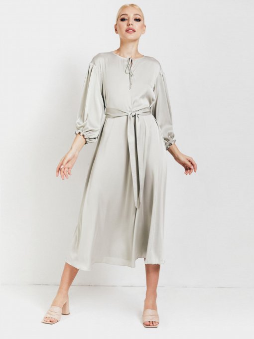 Платья VOVK модель 010976 шалфей Фото