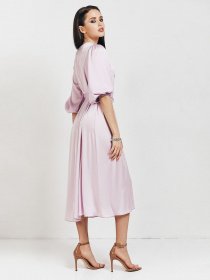 Платья VOVK модель 010977 бузково-рожевий Фото