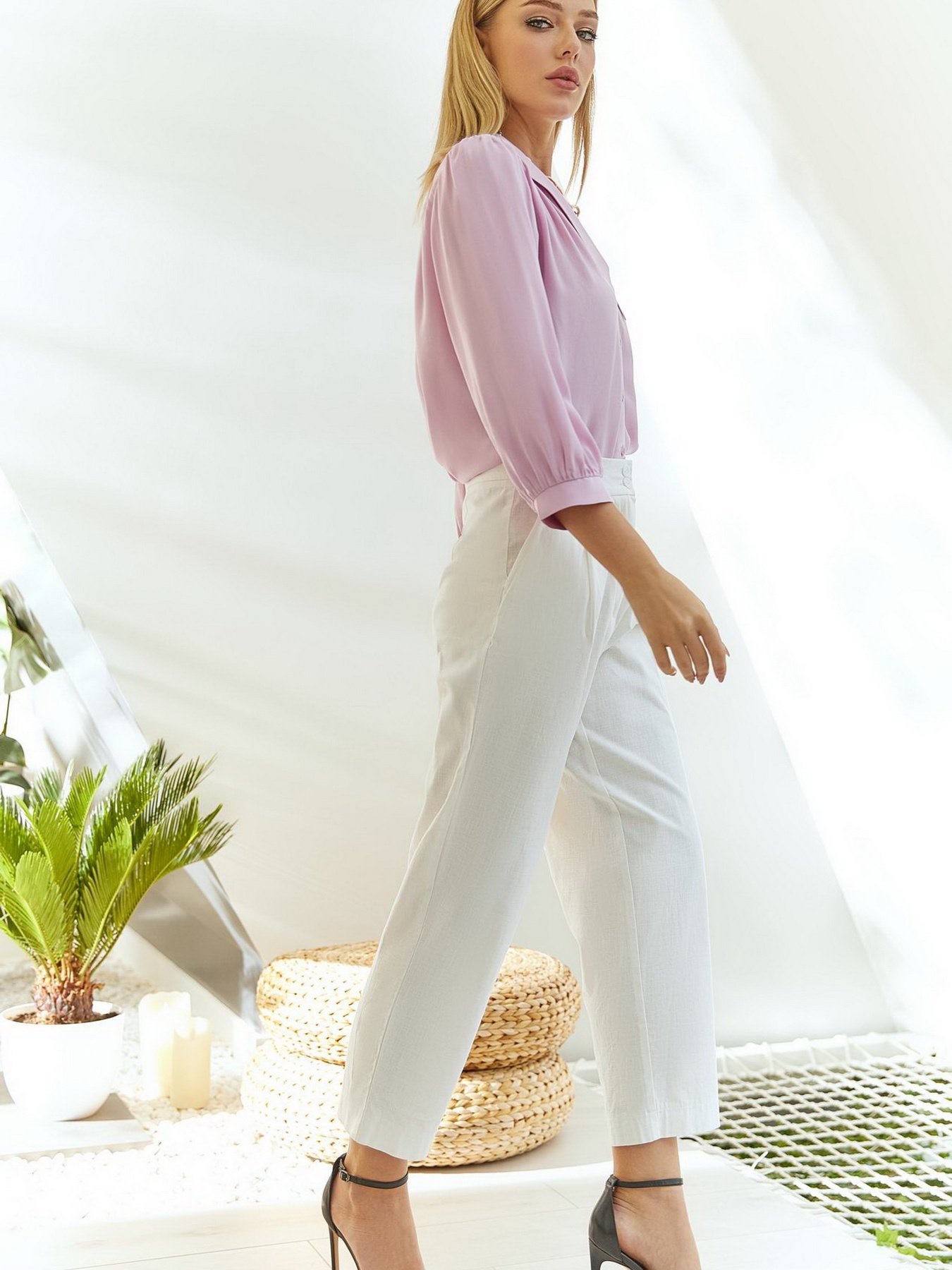 Блуза VOVK модель 011321 фрезовий Фото