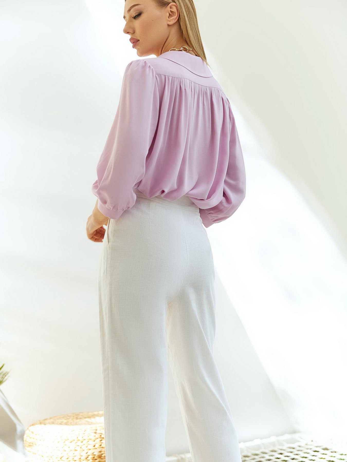 Блуза VOVK модель 011321 фрезовий Фото