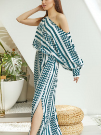 Сукні VOVK модель 09901 зелений Сукні VOVK модель 09901 зелений Фото