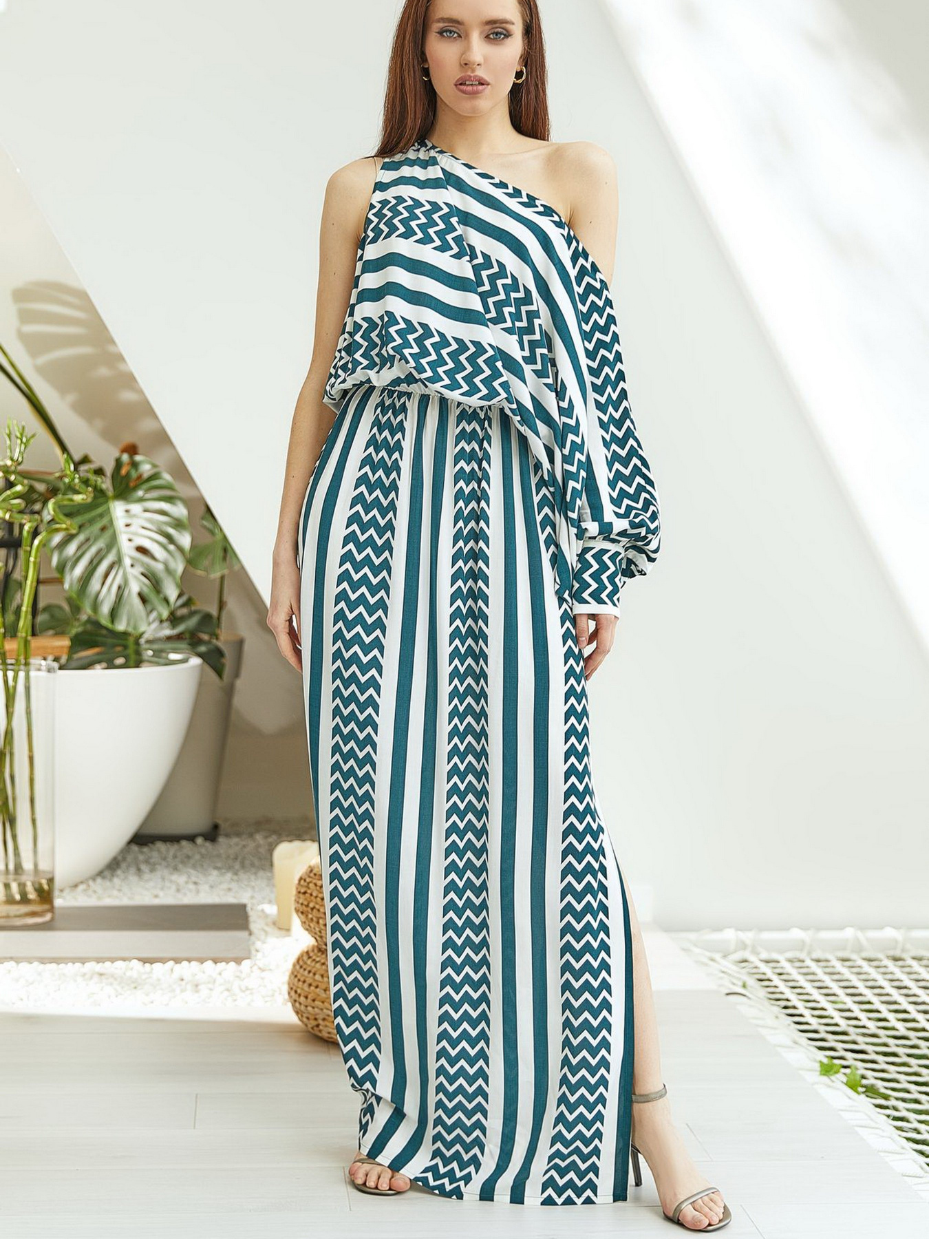 Платья VOVK модель 09901 зелений Платья VOVK модель 09901 зелений Фото