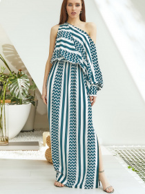 Платья VOVK модель 09901 зелений Платья VOVK модель 09901 зелений Фото