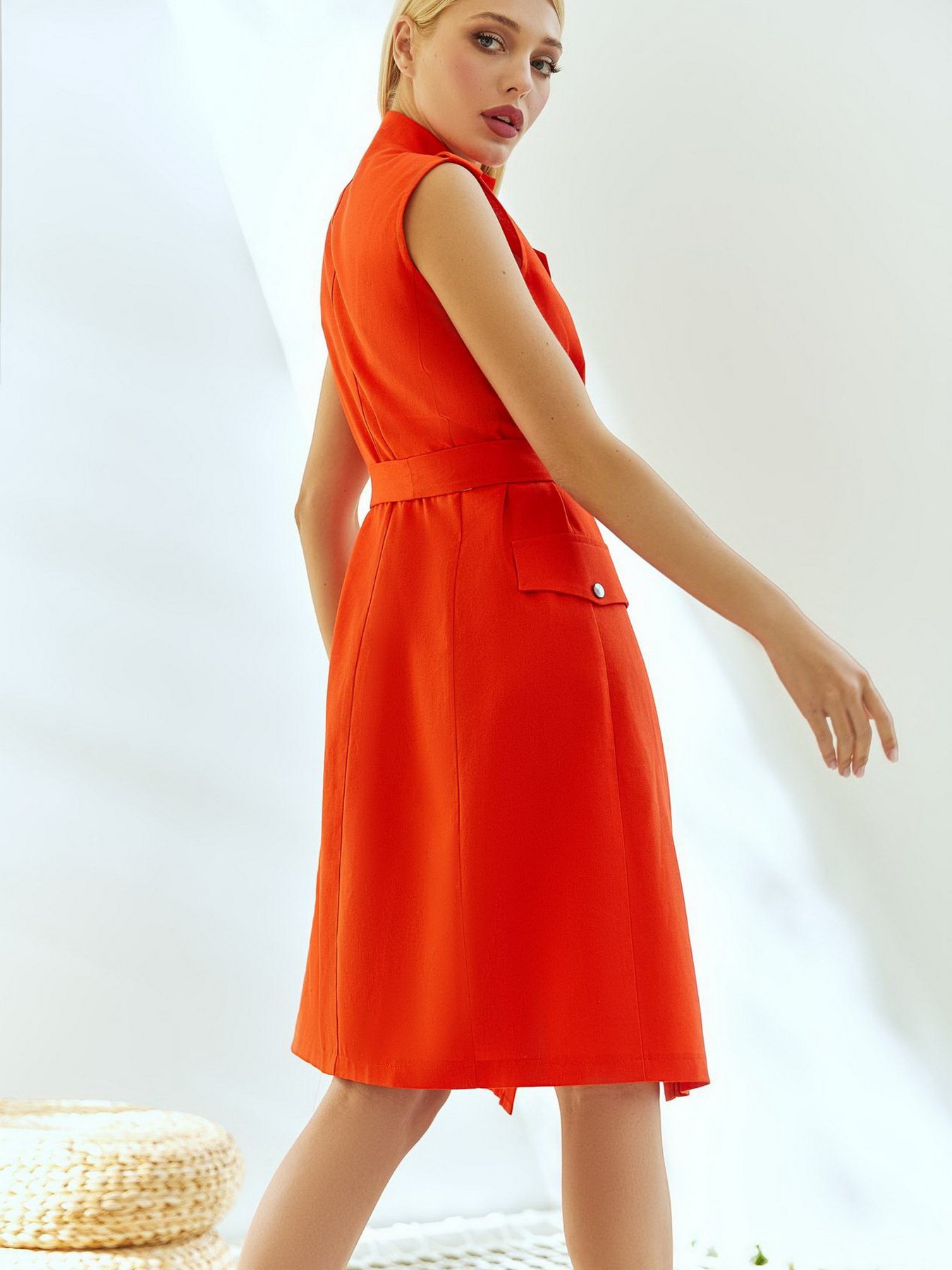 Сукні VOVK модель 011293 червоний Фото