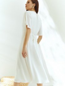 Платья VOVK модель 09801 молочний Фото