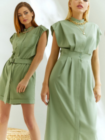 Комбинезоны VOVK модель 011098 шалфей Фото