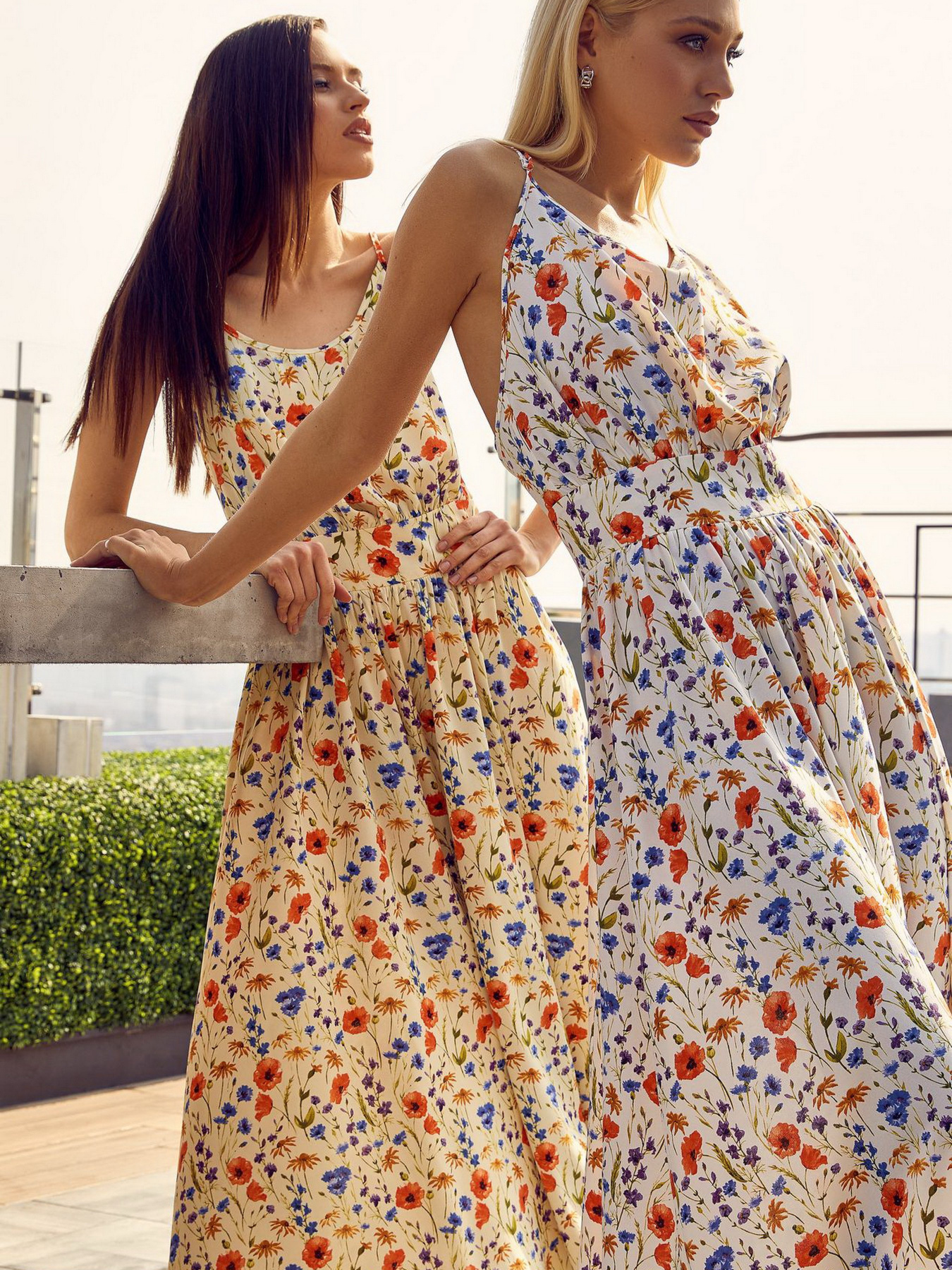 Сарафан VOVK модель 011336 квіти Фото