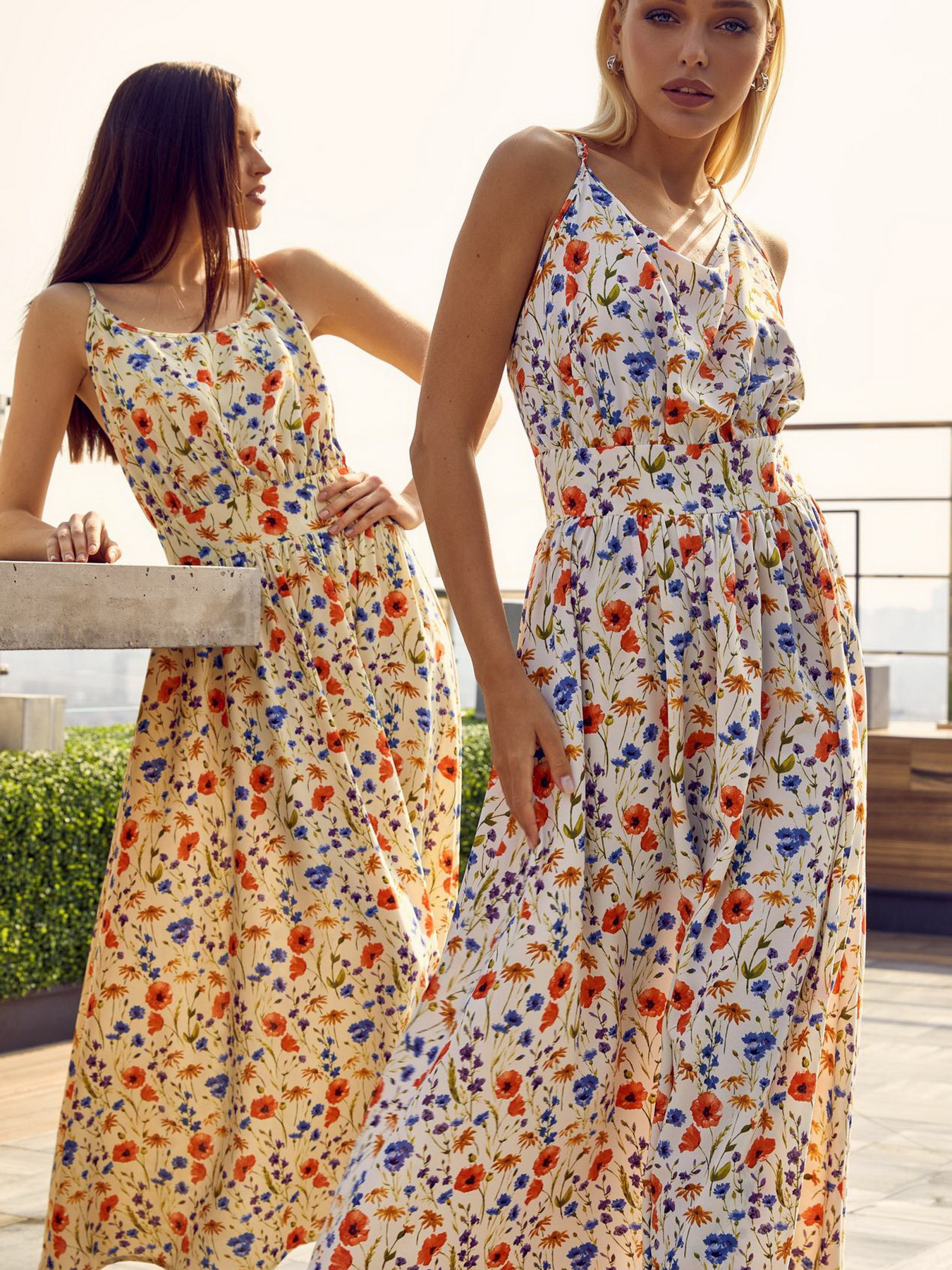 Сарафан VOVK модель 011336 квіти Фото