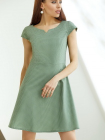 Платья VOVK модель 011194 хакі Фото