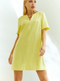 Платья VOVK модель 011350 жовтий Фото