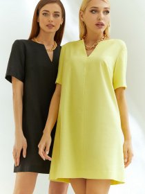 Платья VOVK модель 011350 жовтий Фото