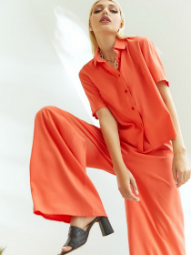 Костюми VOVK модель 011354 кораловий Фото