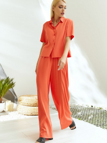 Костюмы VOVK модель 011354 кораловий Фото